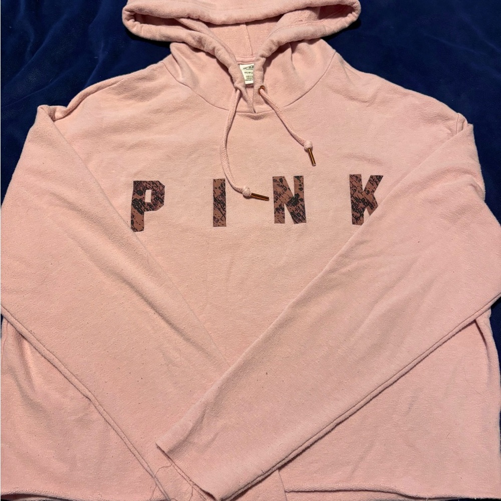 PINK Victoria's Secret Pink cropped sweatshirt
